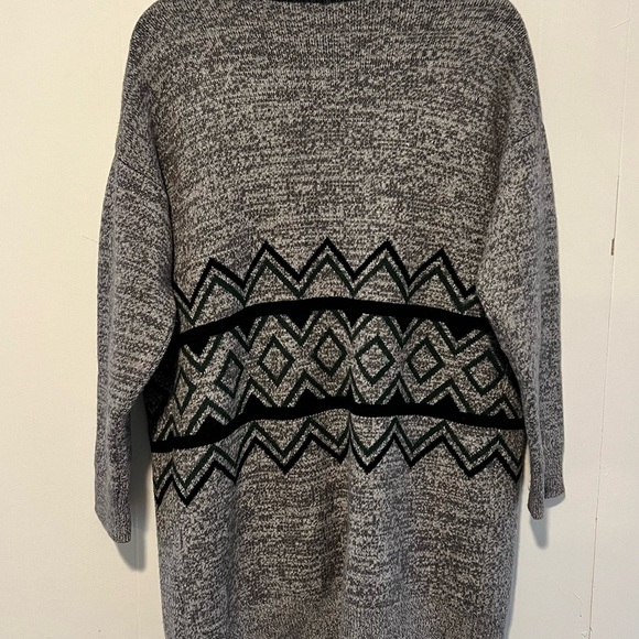 Sunday in Brooklyn Open Cardigan Sweater Heavy T45* - Picture 2 of 4